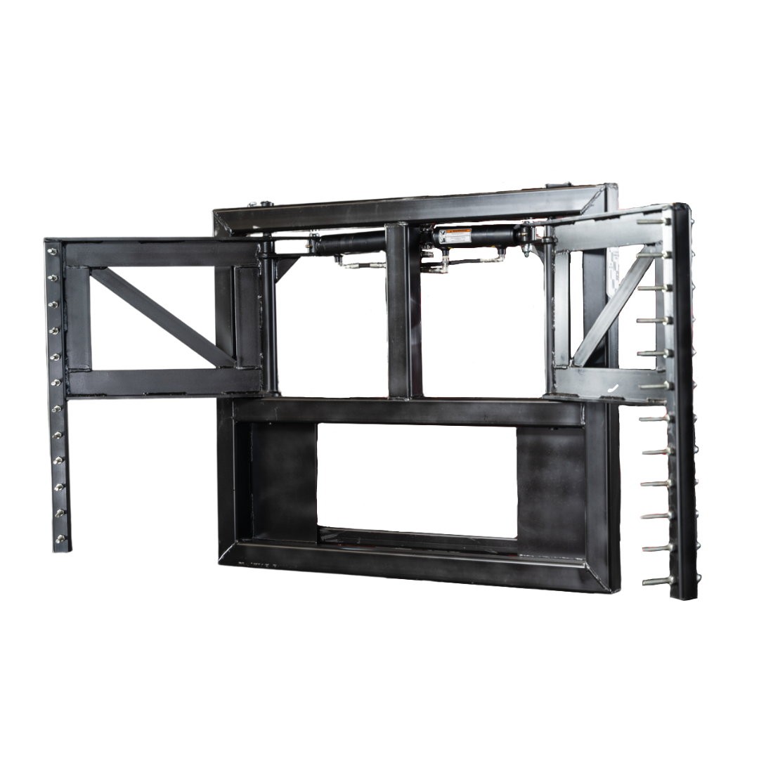 Round Hay Bale Mover Attachment